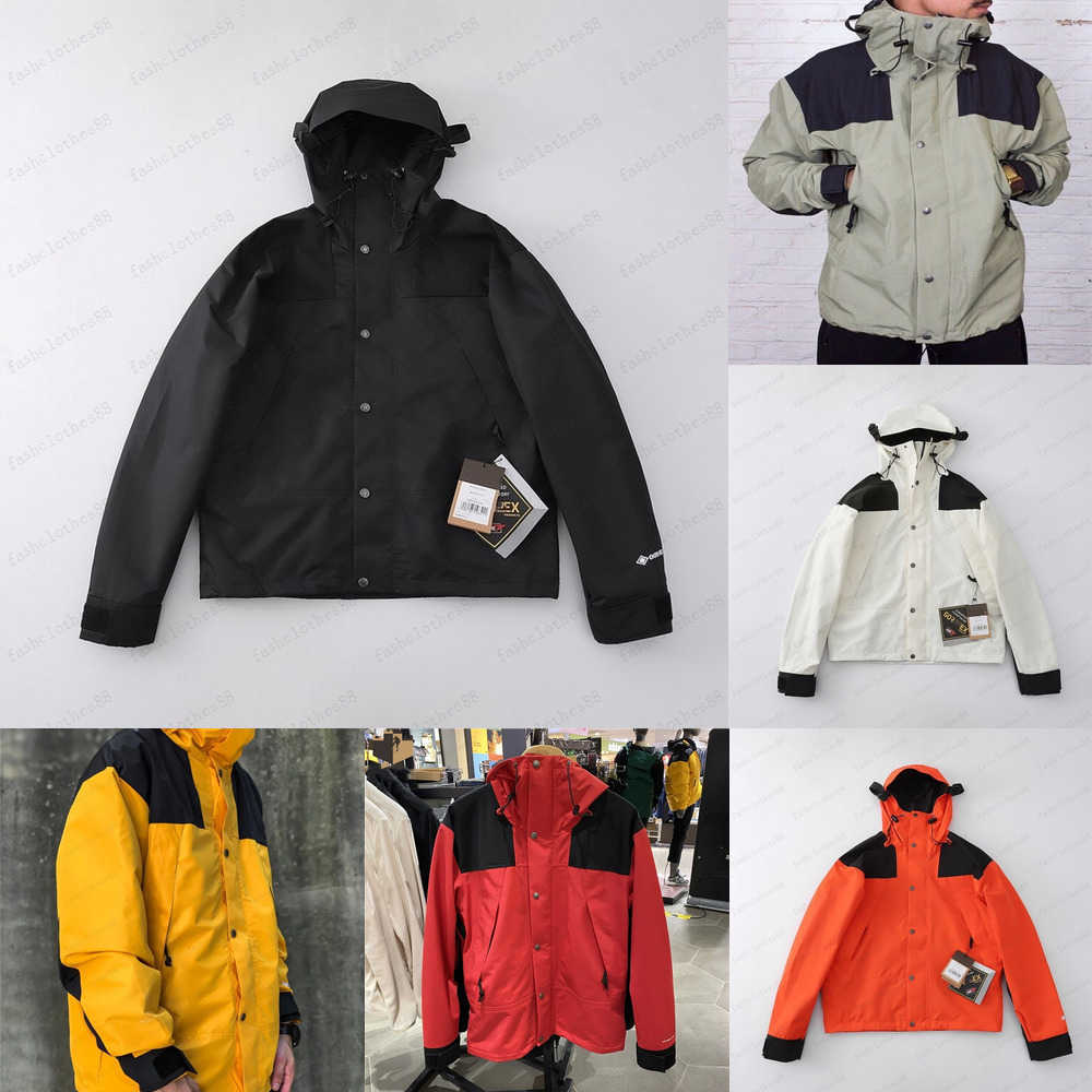

Men's Designer Fashion jackets for Brand women Spring Autumn outdoor sport Windproof and waterproof Hooded jacket X3D4, Yellow
