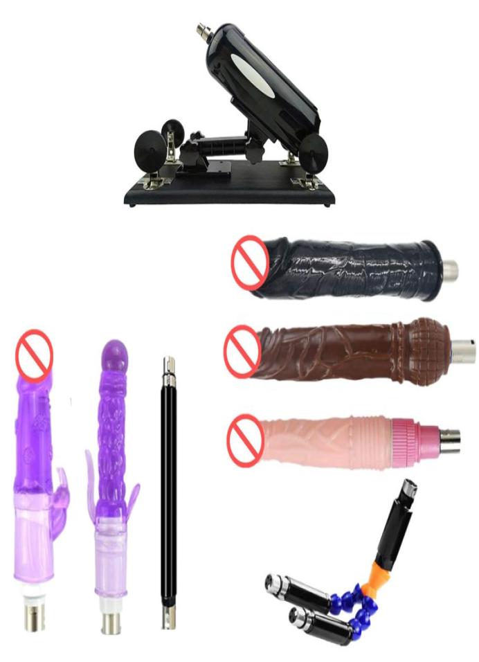 

AKKAJJ small Adult Sex Furniture Machine Gun for Female Adjustable Angle Thrusting Speed with 3XLR Connector Attachments Silicone 4367093