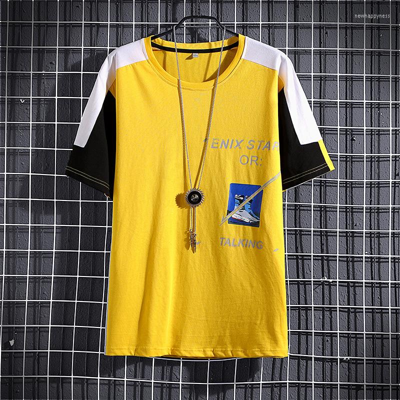 

Men's T Shirts T-shirts ENIX STAR OR:TALKING Printed Summer Casual Funny Brand-clothing Shirt For Men Sportwear T-shirt Harajuku Top, Black