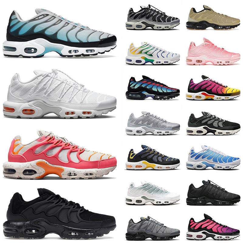 

Running Shoes Sports Sneakers Des Plus Tn Utility Run Baltic Blue for Men Women Clean White Sea Coral Dusk Atlanta Unity Tns Trainers Sneakers 36-46, 26 36-40