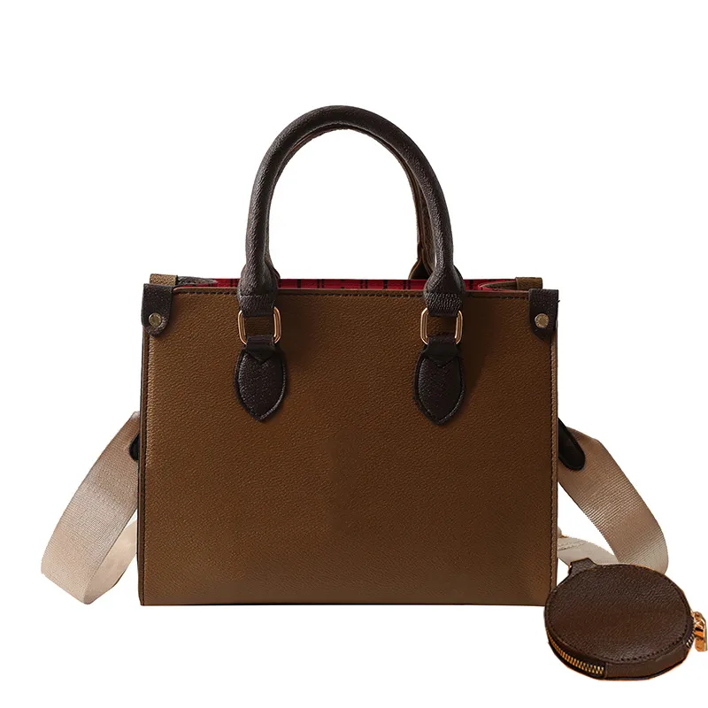 

Onthego Designer Totes Handbag for Women Fashion Tote with Coin purse Purse Ladies Shoulder Crossbody Bags Female Tote Purses Cross Body