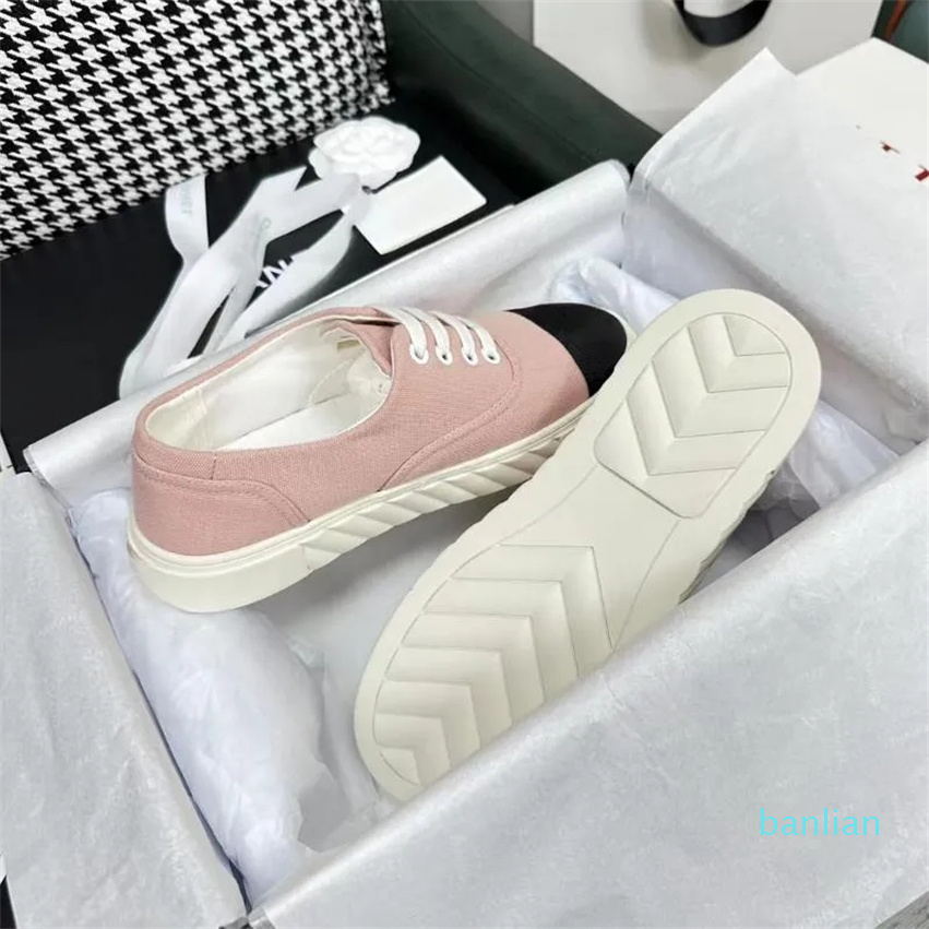 

Designer Classic Design Canvas Shoes Casual Shoes Various Panda Shoes Color Matching Breathable, Pink