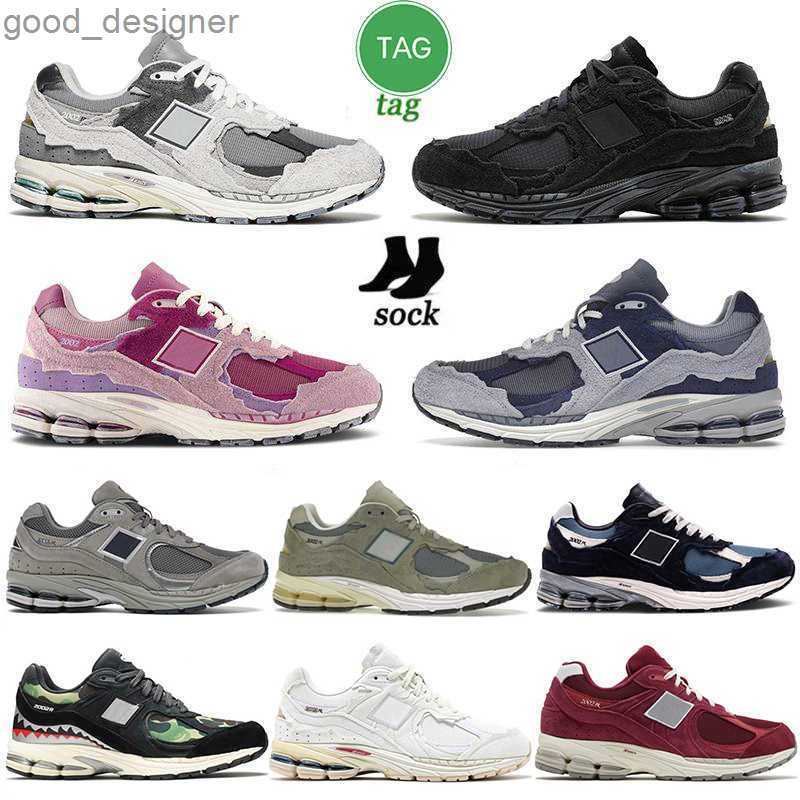 Athletic 2002R Hommes Femmes Luxe Casual Chaussures Triple S Noir Blanc Protection Pack Rose Pluie Nuage Mer Sel Voile Designer nEwﾡbAlAnCeSﾡBowl