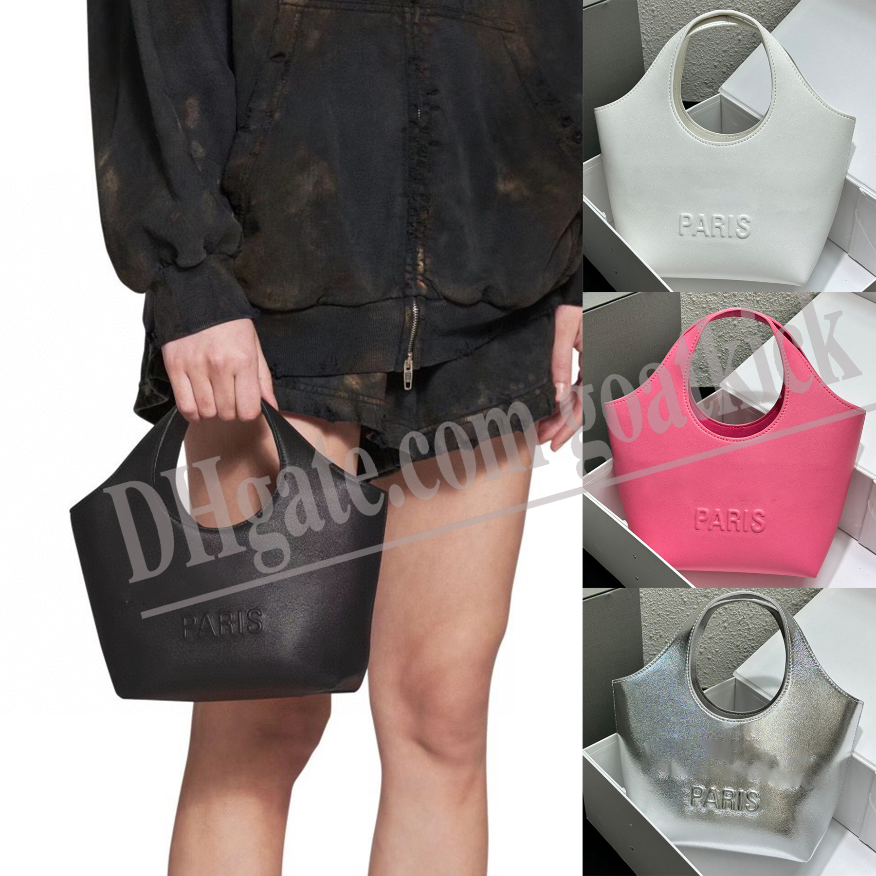 

Women's Mary-kate Medium Tote Bag In Black Pink Designer Crossbody Purse Beach Bag Luxurys Handbags Shoulder Bags