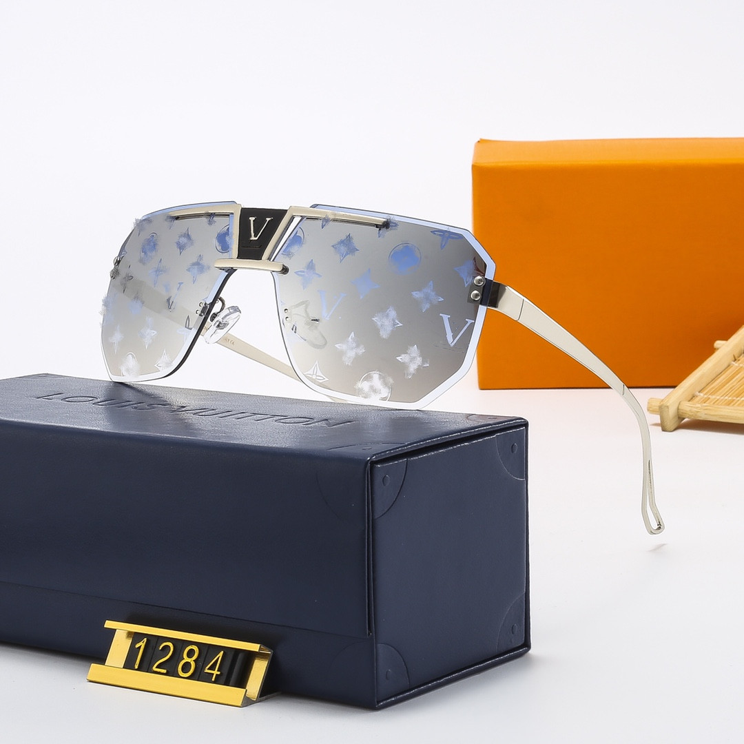 

Flower Lens Sunglasses with Letter Designer Brand Sun Glasses Women Men Unisex Traveling Sunglass Black Grey Beach Adumbral 2023