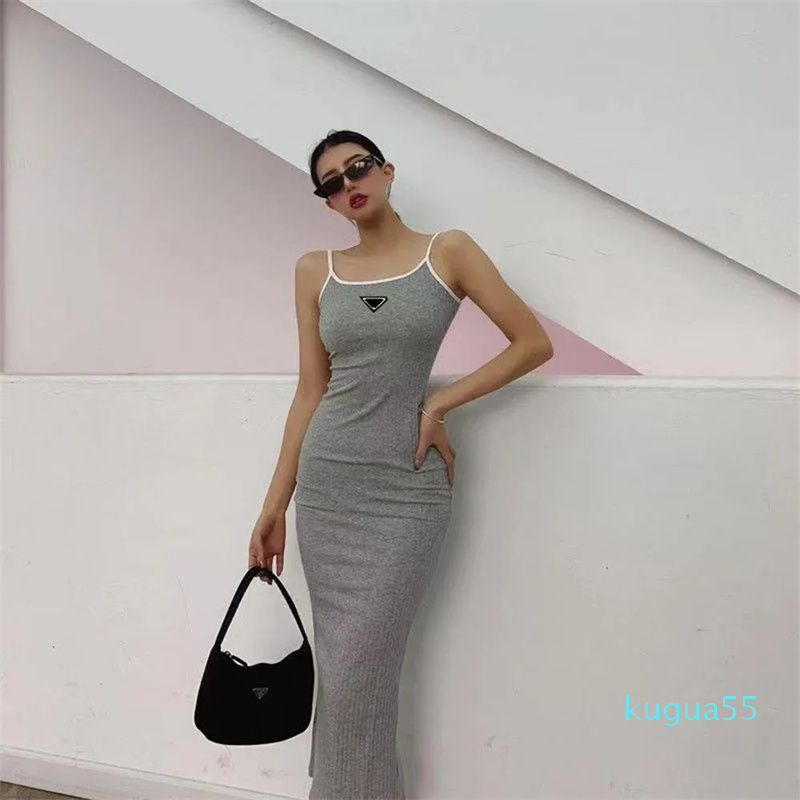 

2023-womens Casual Dresses Sleeveless Shirts Tops Flat Skirts Woman Slim Outwears Summer Dress -L, Green
