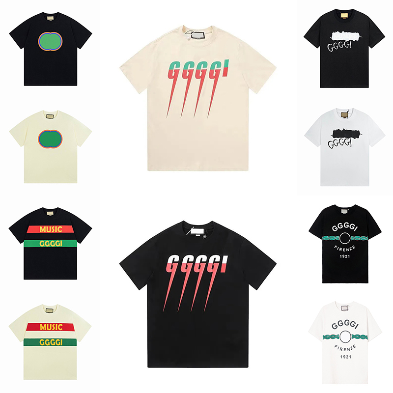 

T-Shirts Mens Womens Designers Tees Apparel casual fashion Shirts For Men Cotton T-shirt Round Neck loose trend short sleeve, 21