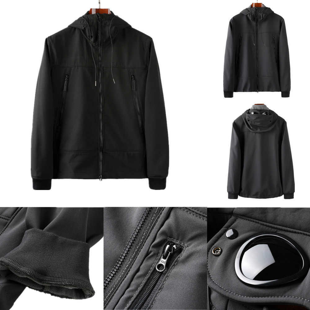 

style Men jackets spring autumn loose top mens soft shell jacket coat glasses hat thickened plush and thicken Clothing Coats IHRM, Orange