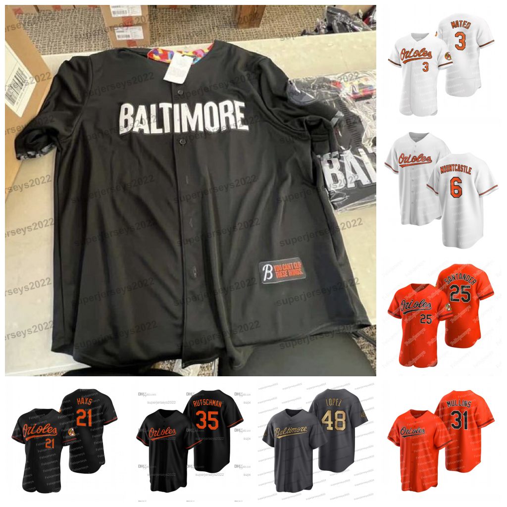 

35 Adley Rutschman ORIOLES City Connect Jersey Austin Hays Ryan Mountcastle Cedric Mullins Anthony Santander Adam Frazier Jorge Mateo Ramon Urias Gunnar Henderson, Flex base