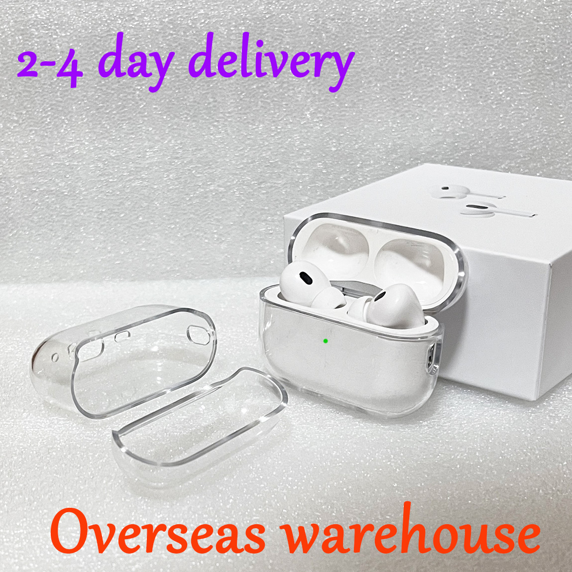 

For New Airpods pro 2 air pods 3 Earphones airpod Bluetooth Headphone Accessories Solid Silicone Cute Protective Cover Apple Wireless Charging Box Shockproof Case, White