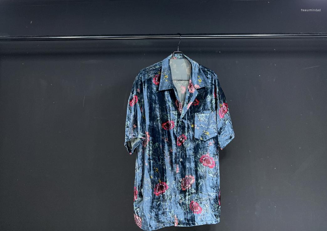 

Men's Casual Shirts Q04942 Fashion Men's 2023 Runway Luxury European Design Party Style Clothing, Picture shown