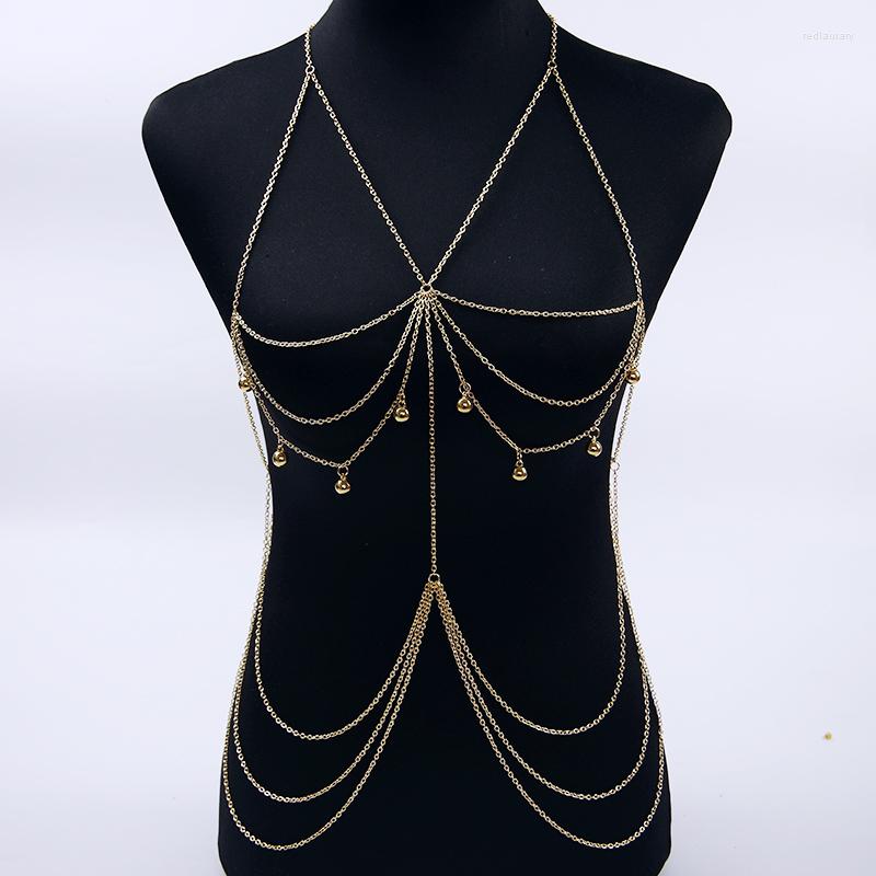 

Chains Women Chain Necklaces&Pendants Sexy Chest Neck Necklace Fashion Collier Bijoux Layer Jewelry