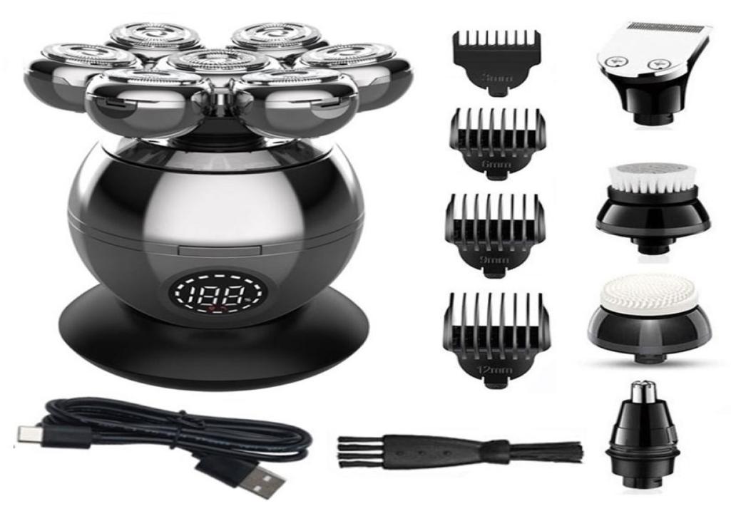 

Electric Shavers Zestaw do wet dry golarka elektryczna maszynka golenia brody akumulatorowa 2209219863259