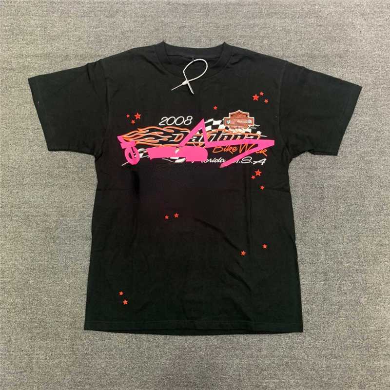 

Puff Print 555555 t Shirt Men Women 1 Best Quality Spider Web Pattern T-shirt Top Tees 48745