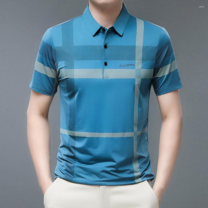 

Men's Casual Shirts Business Shirt Washable Men Regular-Fit Short Sleeve Striped For, Black