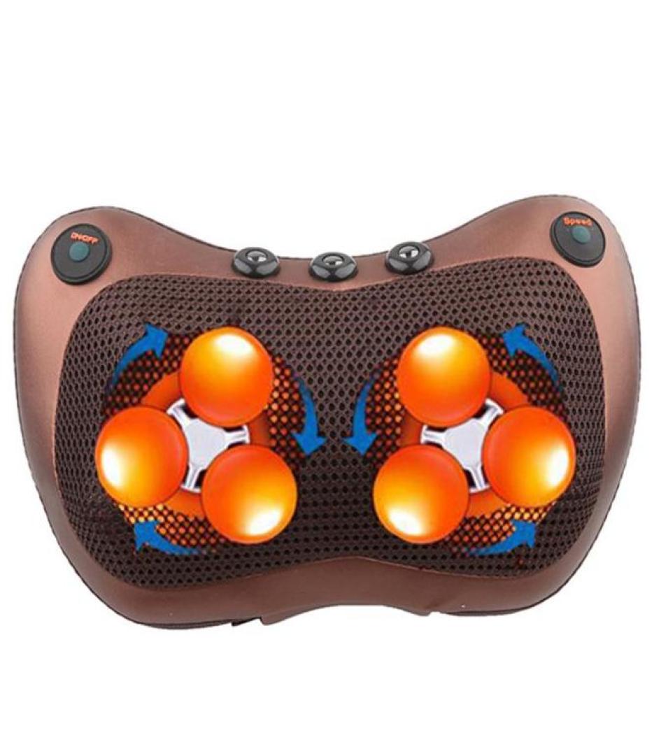

Head Neck Massager Car Home Cervical Shiatsu Massage Neck Back Waist Body Electric Multifunctional Massage Pillow Cushion CX2007209707692