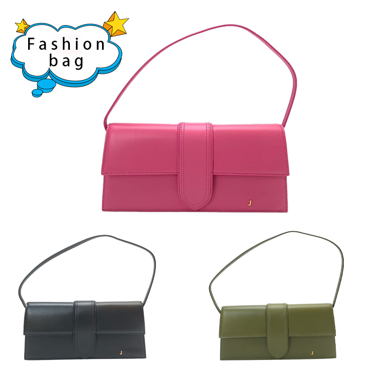 

womens man jacquem travel shoulder bag letter logo Leather Le Bambino Large envelopes Bag Crossbody Fashion handbag Luxury designer tote green clutch underarm Bags, Yellow