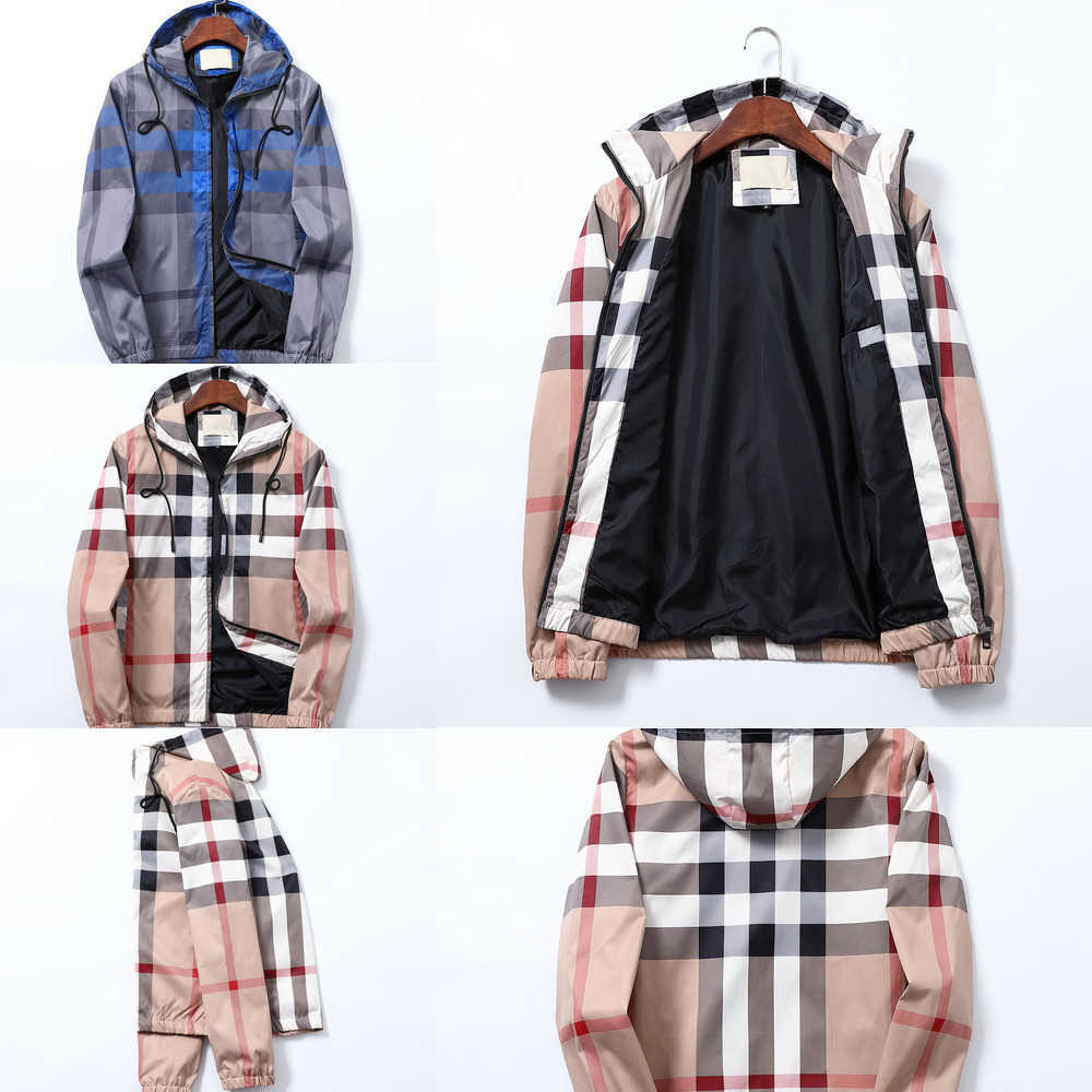 

Fashion designer men's jacket Spring Autumn winter coat windbreaker zipper clothes Jacket Outerwear can sport size -4XL JXCV