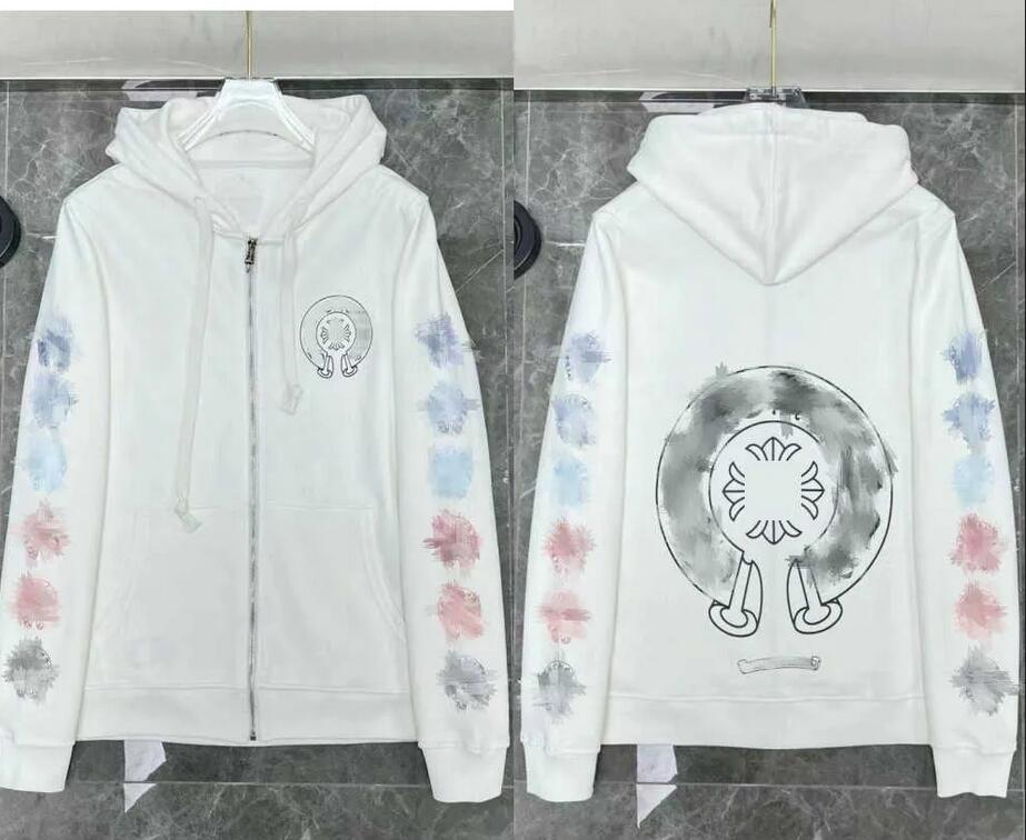 

Designer Mens Hoodies Designer Chrome Winter Sweatshirts Heart Hoodie Ch Long Sleeve Jacket Loose Coat Hooded Hoody Men&Woman Hip Hop Chromees hearts Pink&White, Q1111