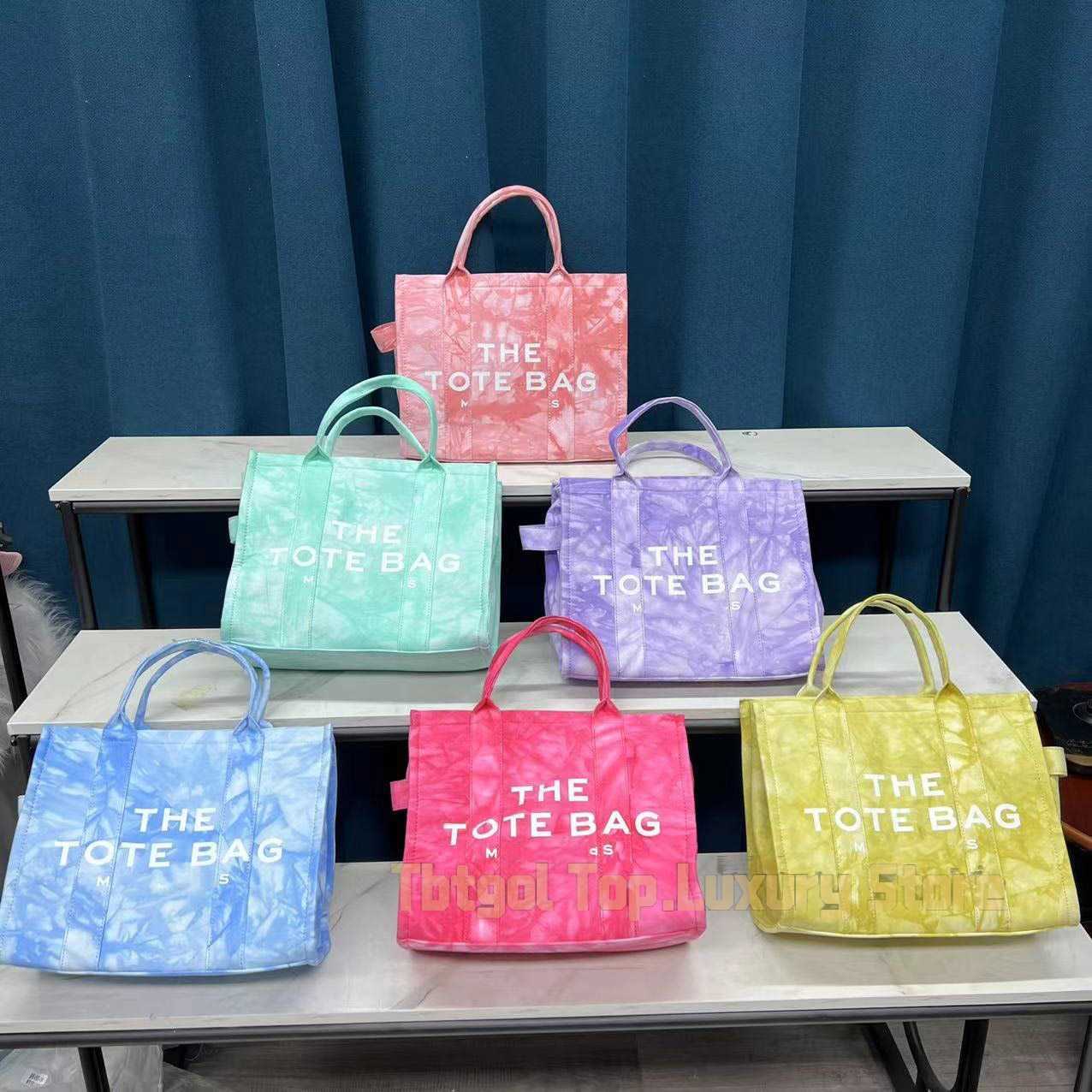 

Designer The Tote Bag Ladies Canvas Tote Bag 3 in 1 Set Men's Shopping Bag Sunglass Hat Decoration Multifunctional Beach Twill with Letter LOGO, One bag -3