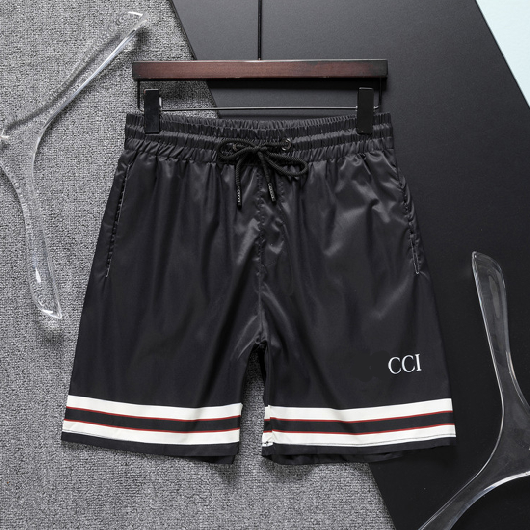 

Mens Shorts Designer Summer Running solid color Sport Short Pants workout breathable Loose Beach Clothing, Black