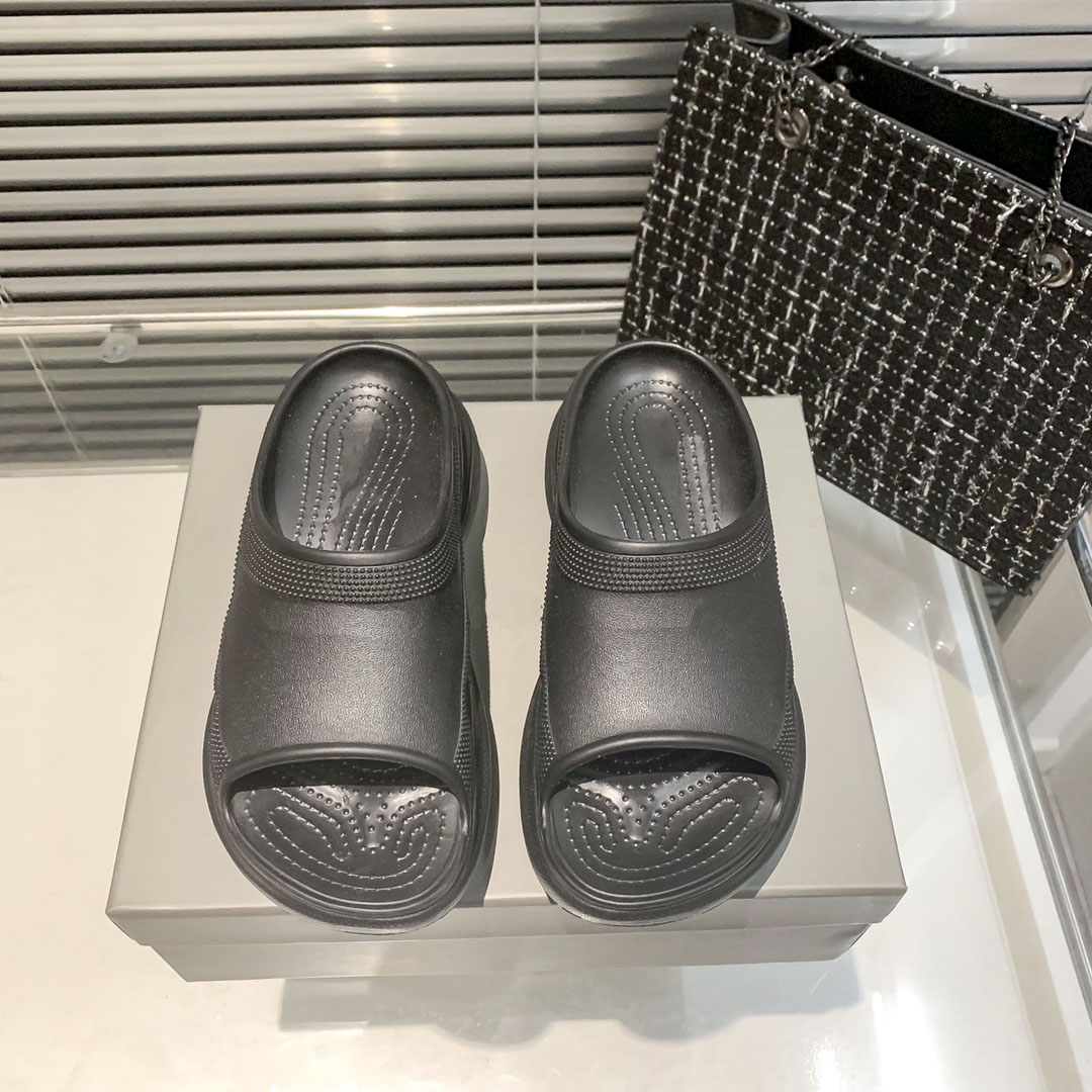 

Spring and summer new products fashion cake sandals designer shoes hole hole thickness shoes non-slip size 36-40, Color 5