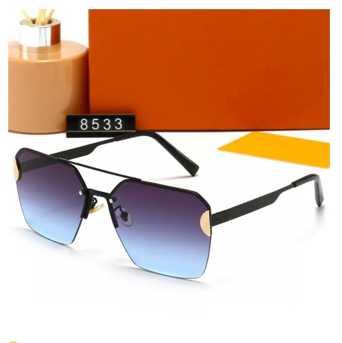 

Luxury Top Designer Sunglasses Luxury Sun glasses Stylish Fashion High Quality Polarized for Mens Womens Glass UV400 7 Colors