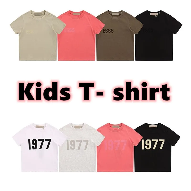 

Kids T-shirts Clothing ESS essentials for sale boys girls Tops Tees Summer baby children Kids youth Casual Short Sleeve T-shirt Printed, 1000