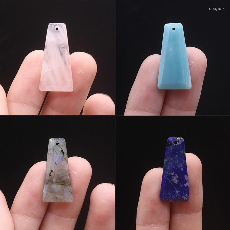 

Pendant Necklaces Natural Stone Energy Pendants Cube Amethysts Pink Crystal For Jewelry Making Diy Women Necklace Earring Reiki Healing