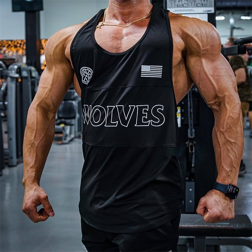 

Mens Tank Tops DARC Summer Sportswear Outwork Gym Clothing Men Bodybuilding Fitness Wear Sports Exercise Training Sleeveless Shirts 230509, Little jeremiah v