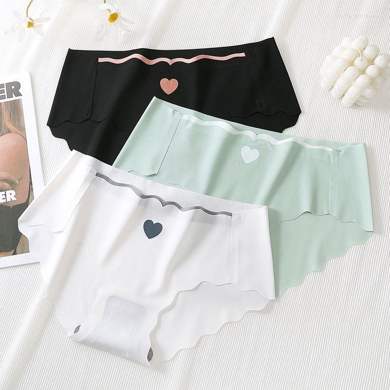 

Women's Panties 2023 Sports Women's Seamless Briefs Mid Rise Underwear Female Soft Comfortable Silk Underpants Sexy Panty, Black