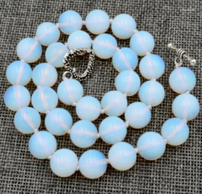 

Chains Beautiful Huge 12 Mm Round Mexican Gems Bead Necklaces 18" 36"