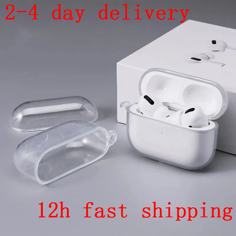 

Luxurys designers AirPods 2 pro 3 cases Advanced Black love case Bluetooth headset cover 2 generation simple 3 silicone soft shell shockproof