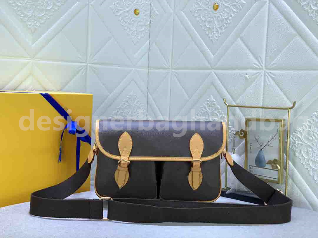 

Designer Old flower baguette Bags Fashion Women Bag Genuine Leather Handbag Shoulder Messenger Package Luxury Brand Crossbody Tote the tote bag wallet, M42248 25cm