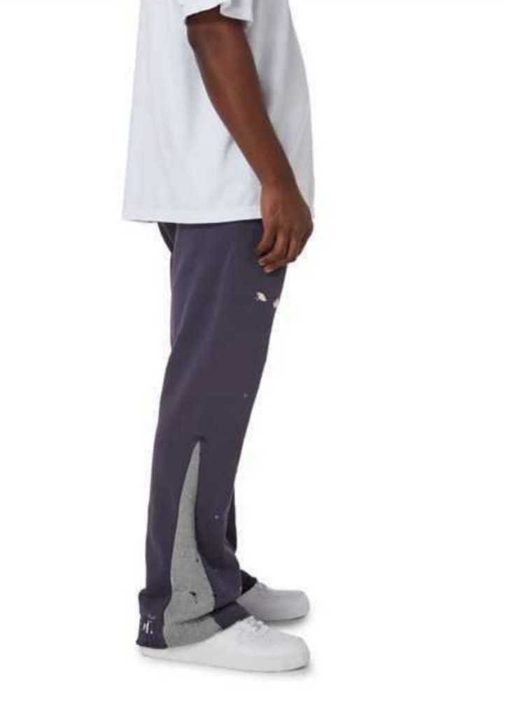 

Men' Pants Galleries Dept Designer Sweatpants Sports Painted Flare Pa63, Purple orchid /7216b