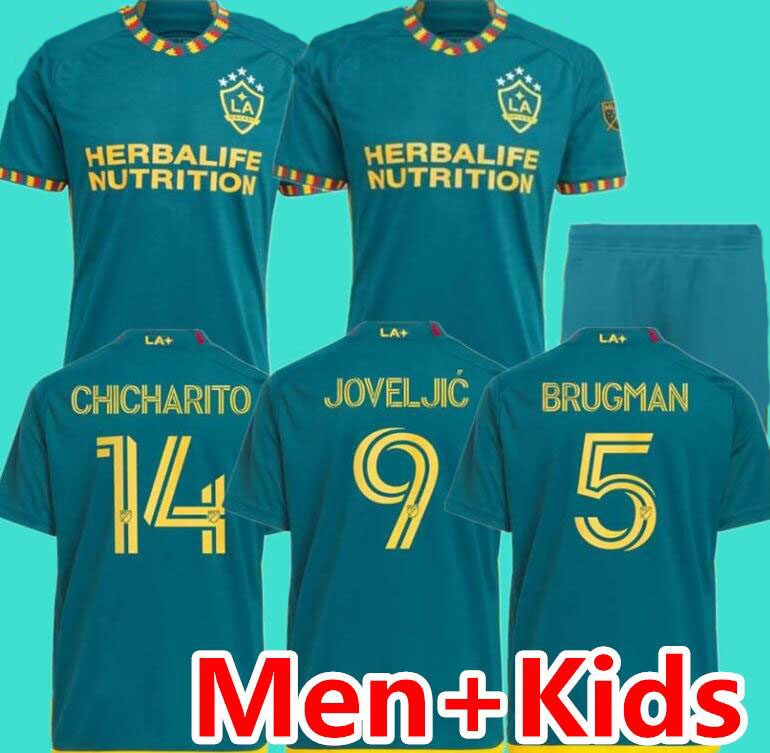 

23 24 LA Los Angeles Galaxy Soccer Jerseys 2023 2024 MLS Chicharito COSTA COULIBALY JOVELJIC EDWARDS BOND RAVELOSON ARAUJO men kids Football Kits, 23 24 kids