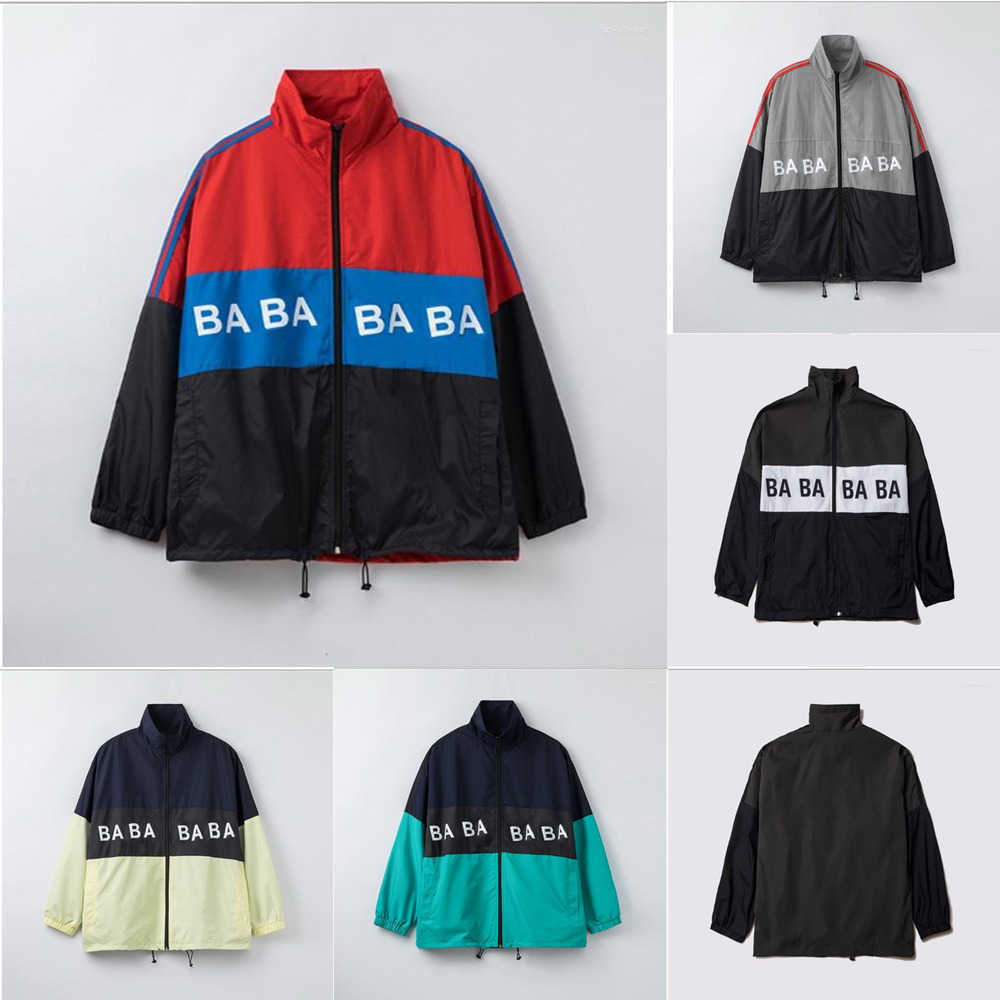 

Women Letter Print Jackets Designer Men Streetwear Warm Sportswear Zipper Coat Autumn Winter YB19, Beige