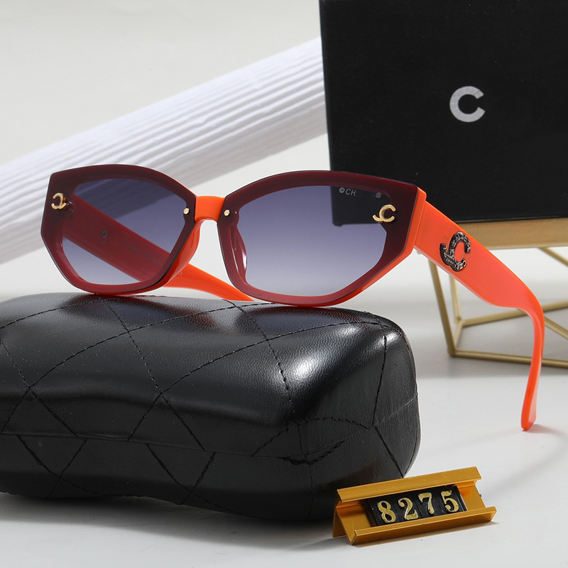 

60Sunglasses Luxury designer sunglasses for women with large sunglasses cat eye sunglasses 6 colors waterproof anti-UV polarized men and women sunglasses nice good