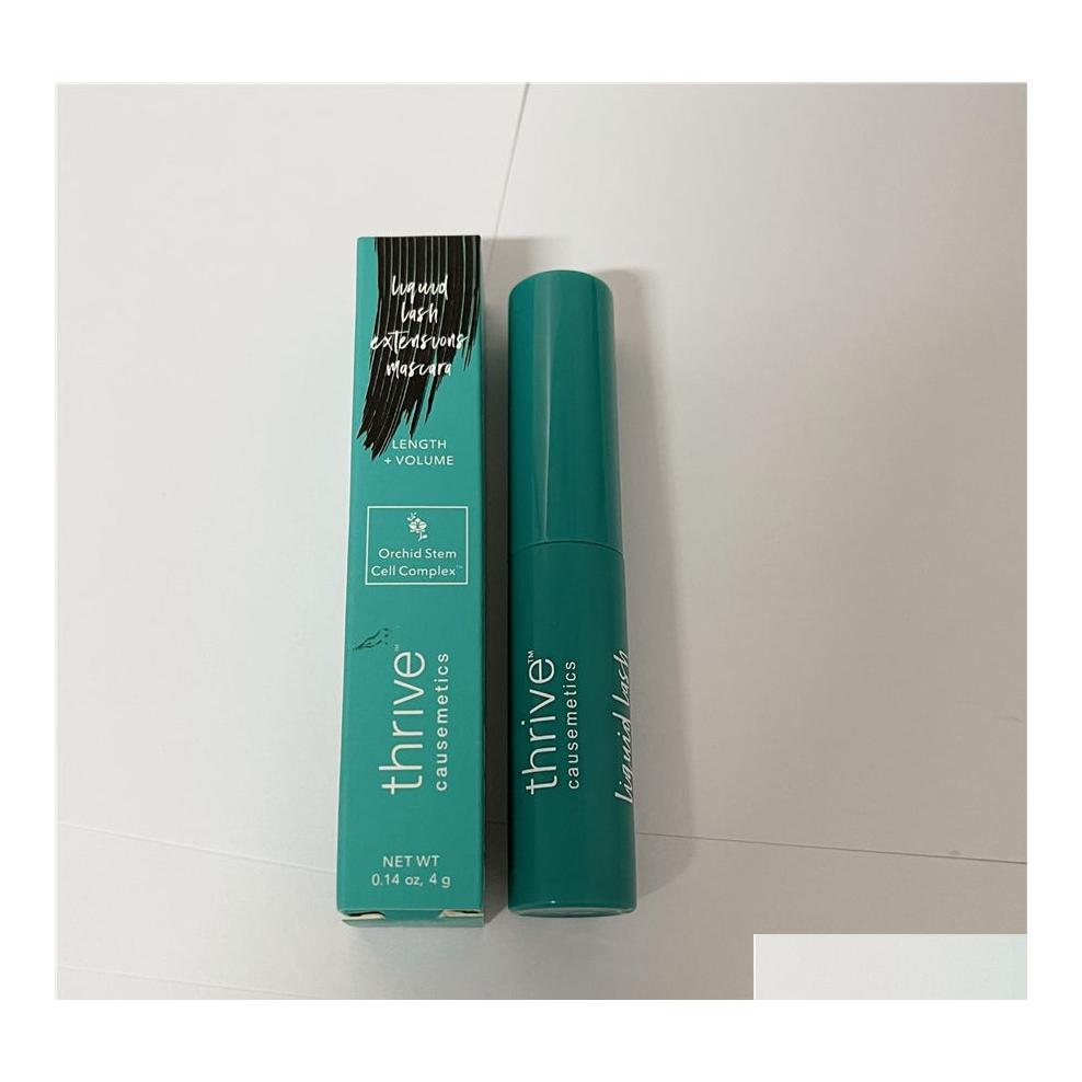 

Mascara Brand Thrive Causemetics Liquid Lash Extensions Rich Black 0.14Oz/4G Drop Delivery Health Beauty Makeup Eyes Dhkbe, Rich black 4g