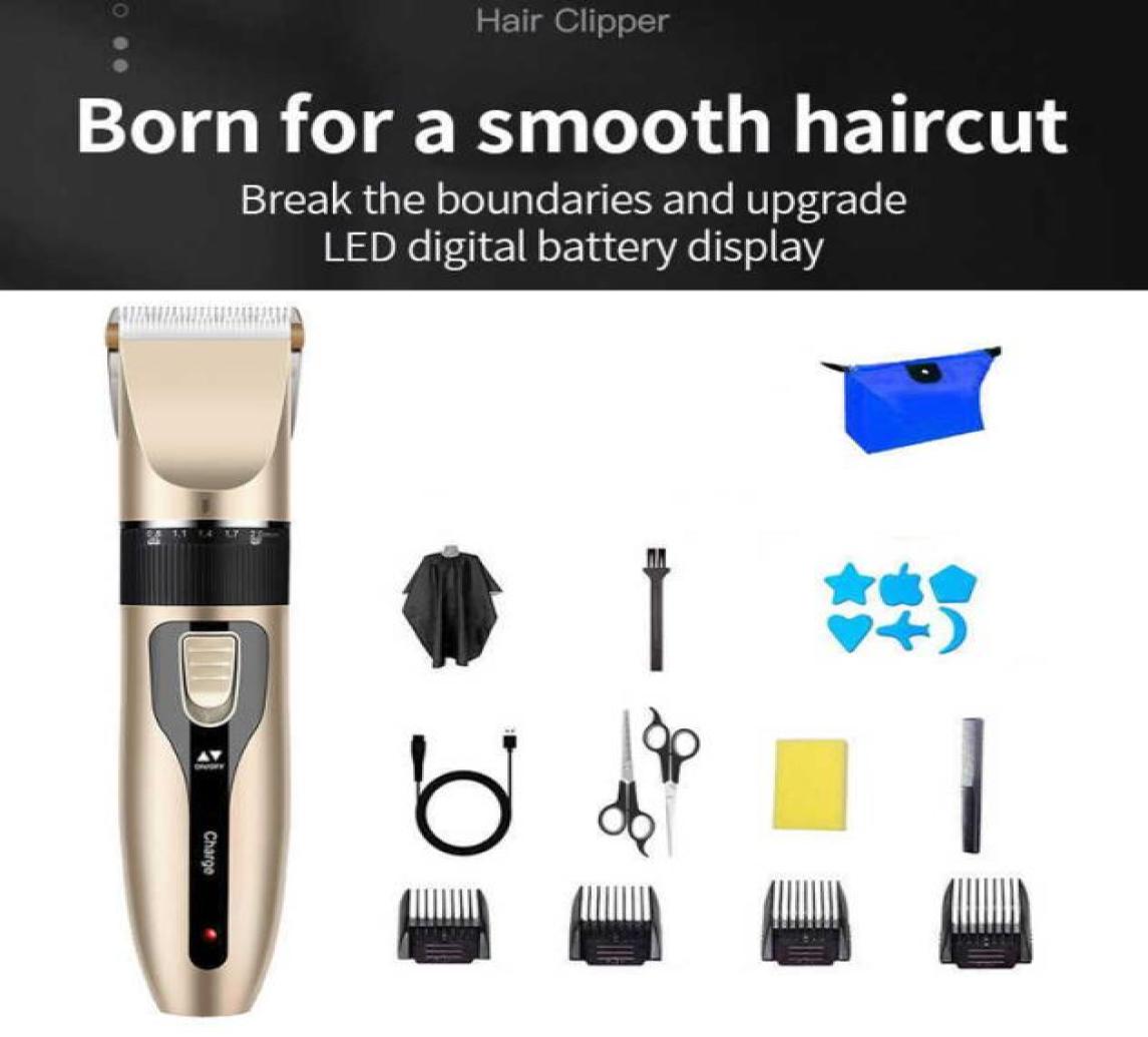 

Scissors Shears Hair Clipper Set Rechargeable Hair Cutting Machine Ceramic Blade Low Noise Adult Kid Haircut Men039s Barber Bea9640049