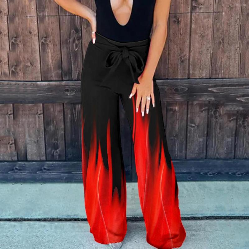 

Women' Pants Summer Cargo Women Wide Leg With Pockets High Waisted Loose Trousers Plus Size For Trendy, Black