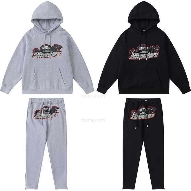 

Designer Clothing Mens Sweatshirts Tracksuits Hoodies Trapstar Red Black Tiger Head Embroidered Letter Plush Hoodie for Men Women Loose Fitting Sports Casual Pant, Shipping fee
