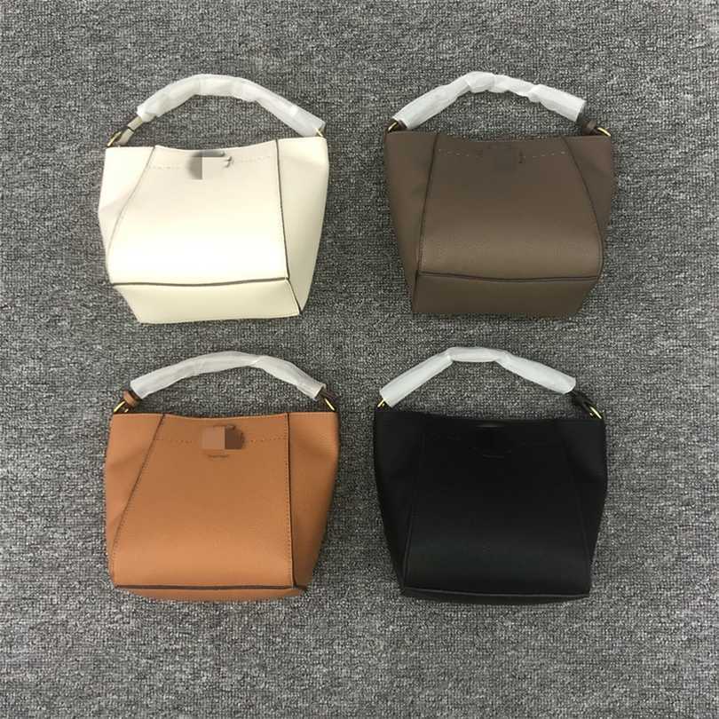 

10% OFF 2023 Fashion handbag New TB Bucket Litchi Peel Crossbody Large Capacity Shoulder Handbag Women's Bag, White14