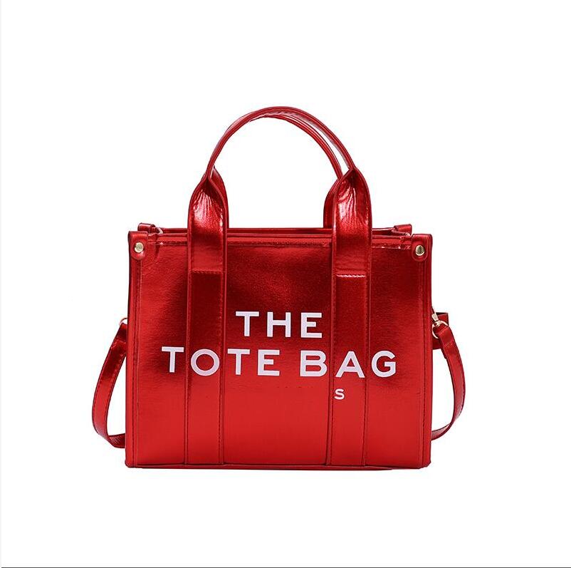 

Famous Designer Bags The Tote Bag Fashion Luxury Women Crossbody Purse Multi Pochette Handbags PU Leather Purses Shoulder Casual Square Handbag Totes Bags, Red