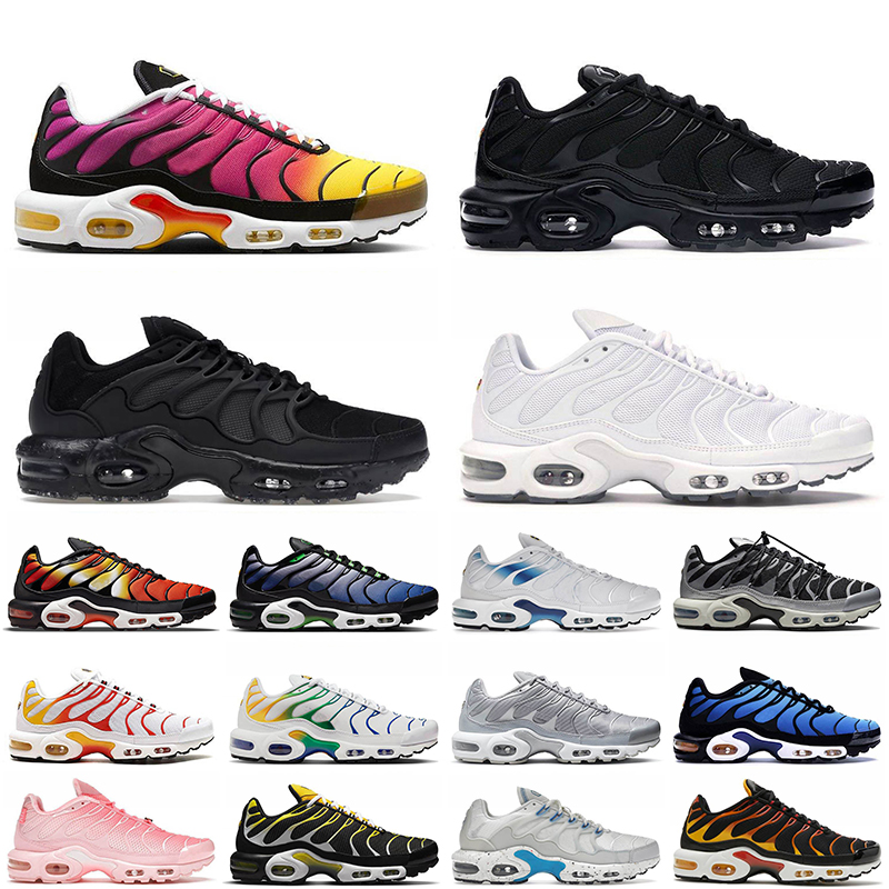 

2023 Running Shoes Tn Plus Terrascape Tns Utility White Red Unity Anaglyph Berlin men women tnplus Tennis Mesh trianers Sneakers Outdoor Sports Big size 12, C52 40-46 sunburn