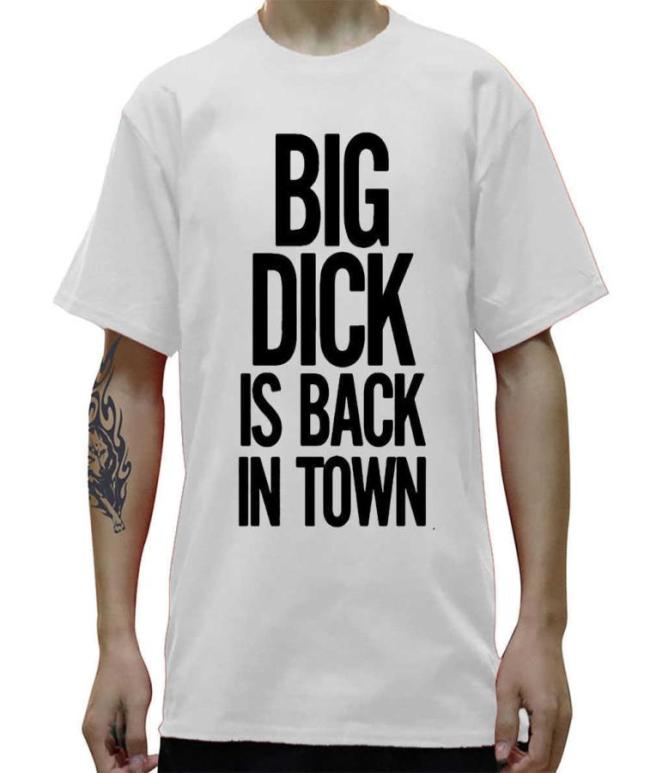 

Funny Big Dick Is Back In Town Graphic TShirt Mens Summer Style Fashion Short Sleeves Oversized Streetwear T Shirts 2106295942019, Beige