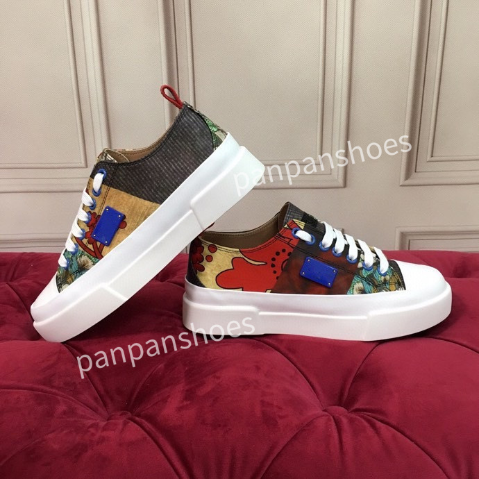 

top new Fashion Brand Casual shoes men womens Designer leather lace-up sneakers fashion lady Flat Running Letters shoes platform sneakers, 01