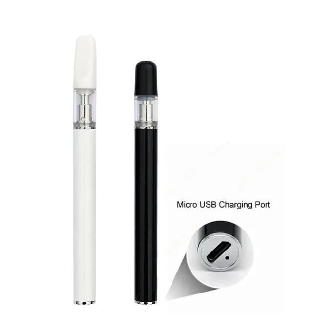 

2pcs Disposable Vape Pens Kit 0.3ML 0.5Ml 1.0ml E Cigarettes Vapor Cartridges 350mAh Bottom Charger Battery Vaporizer Pen Refilling ECig Kits