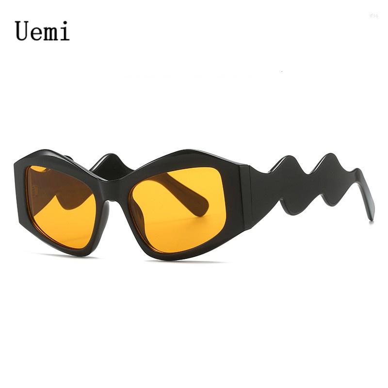 

Sunglasses 2023 Vintage Unique Irregular Square For Women Men Fashion Polygon Lens Frame Sun Glasses Shades UV400 Eyeglasses