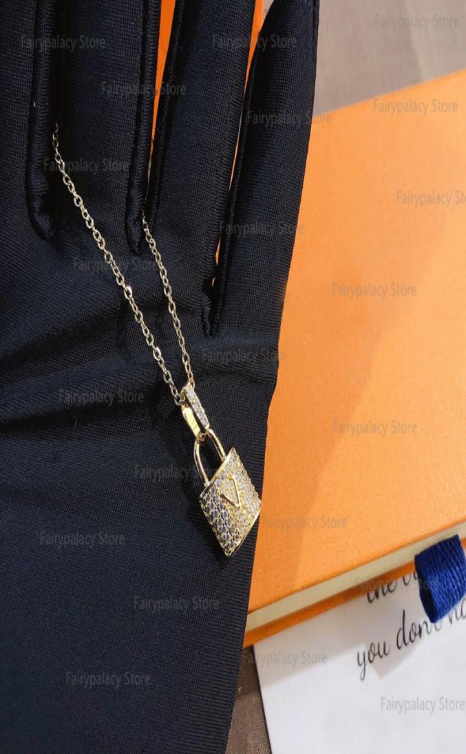 

Luxury Pendant Necklaces Fashion for Man Woman Highly Quality Women Party Wedding Lovers gift hip hop jewelry4894345